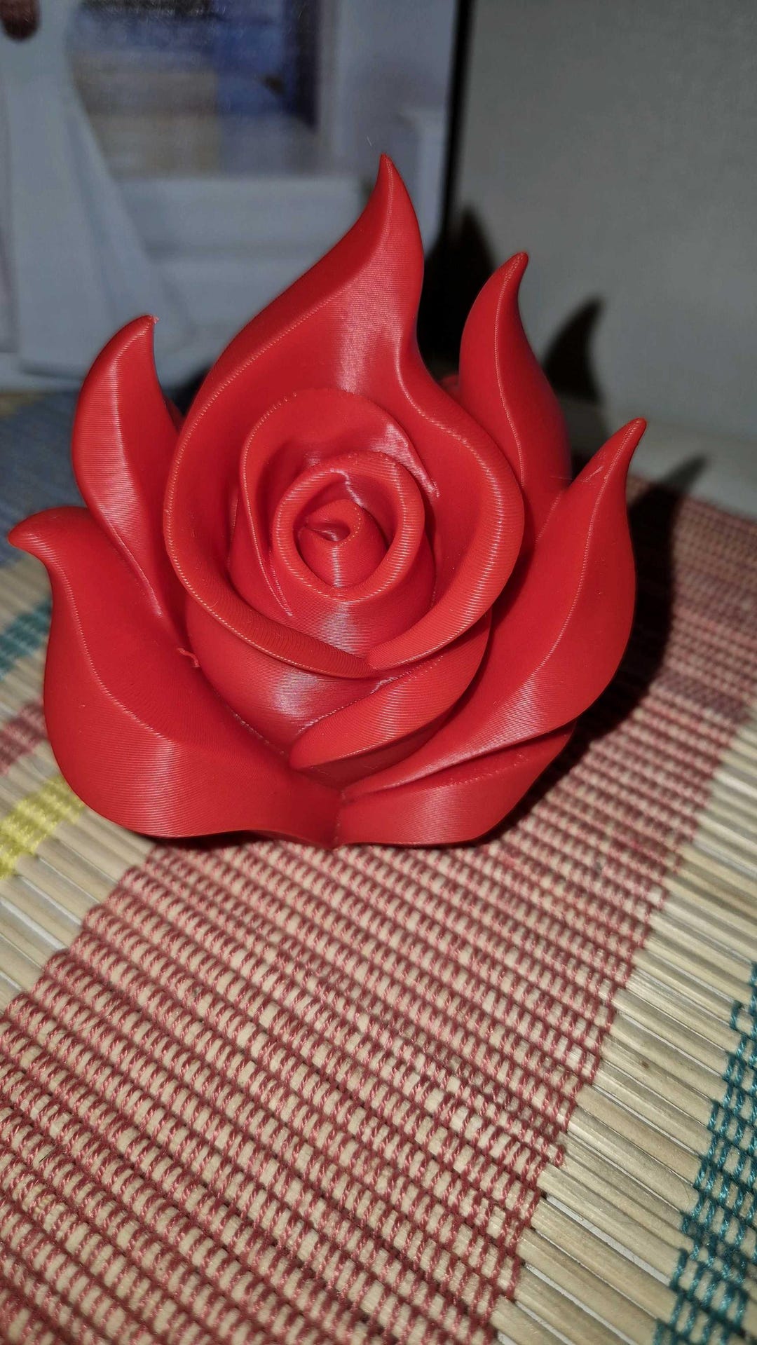 3D Printed Rose Decor - Etsy