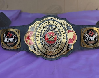 2mm Brass Championship Wrestling Belt – Adult Size Metal Plates