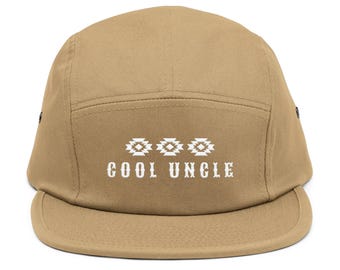Cool Uncle Embroidered 5-Panel Hat | Southwestern | Uncle Gifts