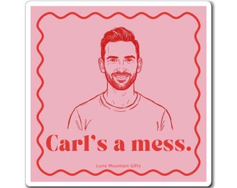 Carl's a Mess-magneet | Zomerhuisventilator | Cadeau voor haar