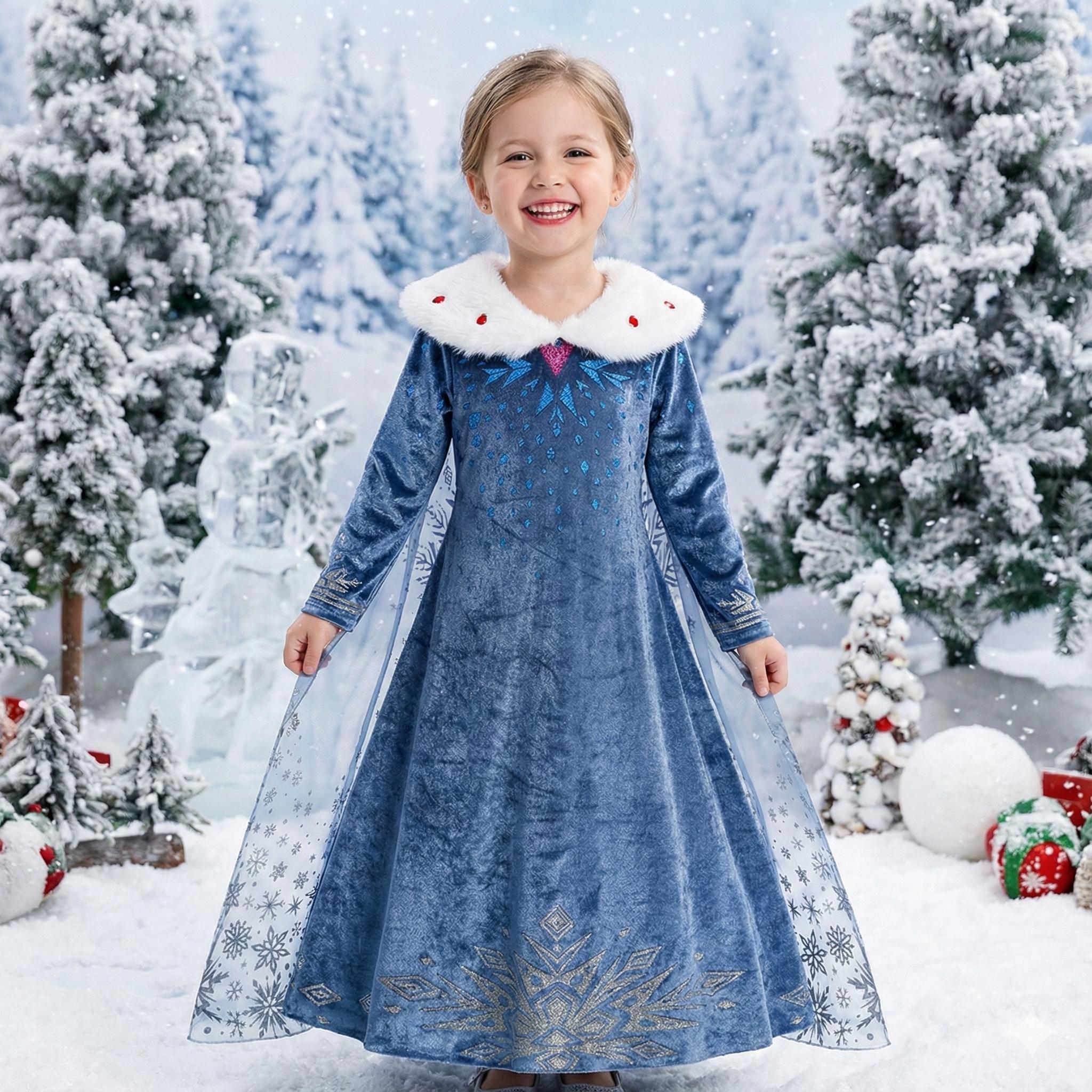 Abito Disney Frozen Taglie 2-10 Abito Cosplay Principessa Elsa/Anna Per Bambine 2-10 Anni - Nuovo Con Etichette, Costume Disney Costume Donna Abito Disney Frozen Taglie 2-10 Abito Cosplay Principessa Elsa/Anna Per Bambine 2-10 Anni - Nuovo Con Etichette, Costume Disney Costume Donna