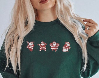 Santa Claus Sweatshirt, Christmas sweater, Santa Claus sweater, funny christmas sweatshirt, Christmas Gifts for her, holiday apparel