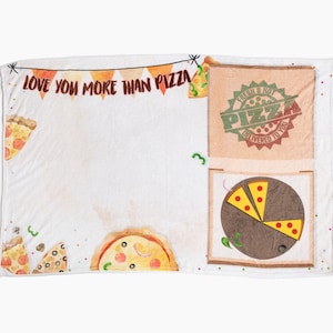 pizza baby shower, pizza party gift, pizza mile stone blanket, newborn baby, monthly photo blanket, birthday blanket, pizza baby shower, mom