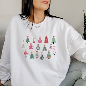 Christmas Trees Shirt, Christmas Shirts for Women, Christmas Tee, Christmas TShirt, Shirts For Christmas,Cute Christmas t-shirt,Holiday Tee