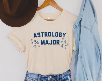Astrology Shirt, Zodiac Shirt, Horoscope Gift, Birthday Gifts, Zodiac Signs Shirt, Astrology Gift,Horoscope Shirt, astrology major
