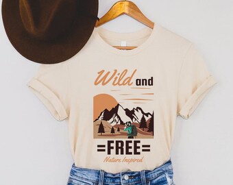 Wander More Shirt, Travel Tee, Wanderlust Shirt, Glamping Tee, Camping-Hiking-Backpacking-Adventure-Outdoor Shirt, Explore Tee, Traveler Top