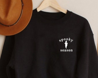 spooky season, Spooky Sweatshirt,Ghost Sweatshirt,Halloween Sweatshirt, Womens Halloween Sweatshirt,Ghost Shirt,Halloween Shirt, fall
