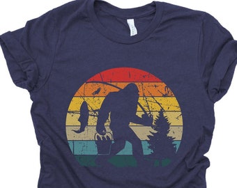 Bigfoot T Shirt Funny T Shirt Loch Ness Monster Shirt Ufo Shirts Cool T Shirt Sasquatch Alien Shirt Cryptozoology For Men Women Novelty Tee