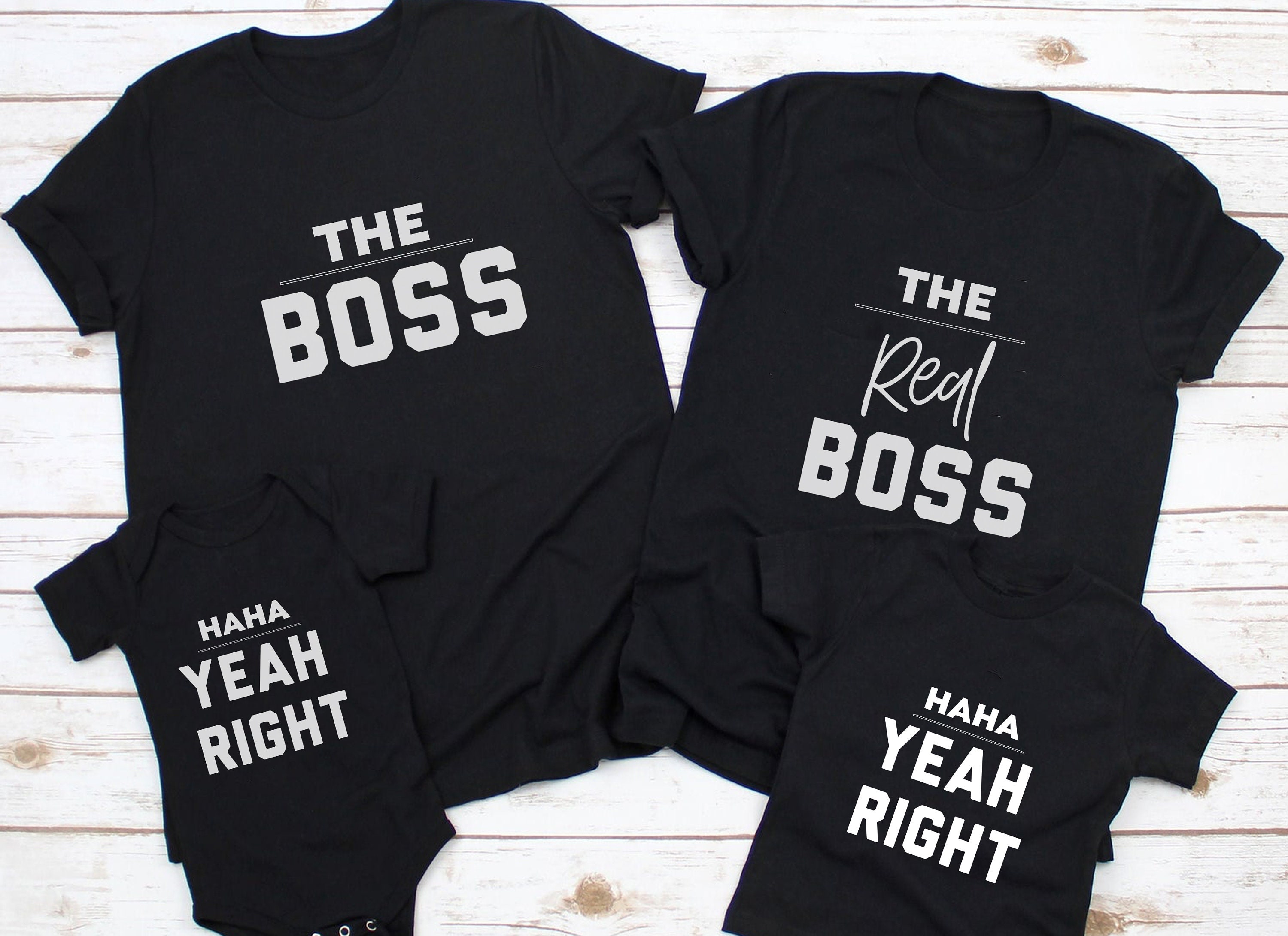 mom dad and son matching shirts