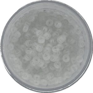 8/0 Miyuki Seed Beads – Crystal T/MA/R (Transparent/Matte/Rainbow) | Color 8-131FR | Glass Beads for Jewelry Making | 5 or 10 gram