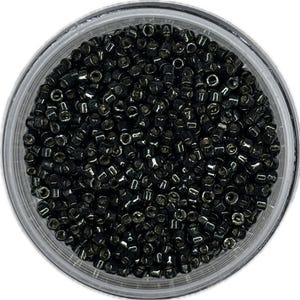 11/0 Delica Miyuki Seed Beads – Black Moss DC/GA  | Color 11-2507 | Glass Beads for Jewelry Making | 5 or 10 gram