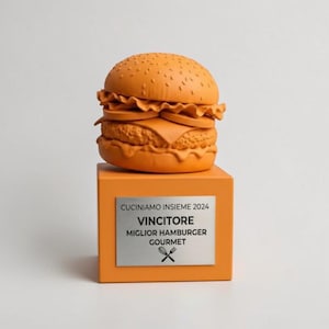 Trofeo Personalizzato Cucina Gourmet gara di cucina – Premio in Stampa 3D chef pizzaiolo miglior cuoco