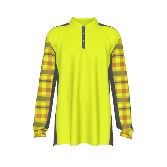 hi vis plaid shirt