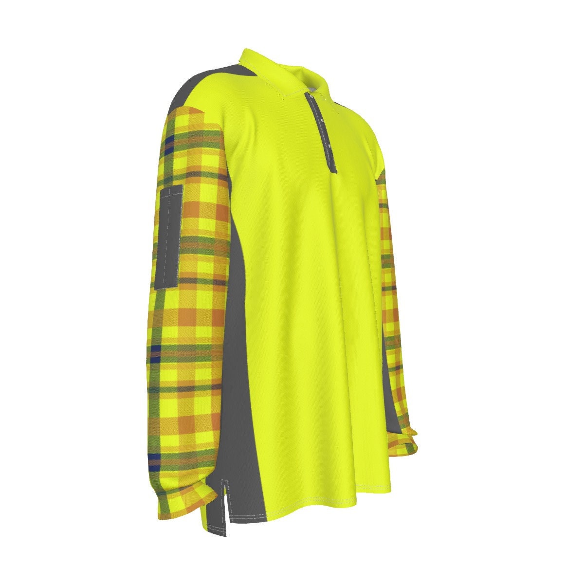 Hivis Neon Men's Long Sleeve Flannel 