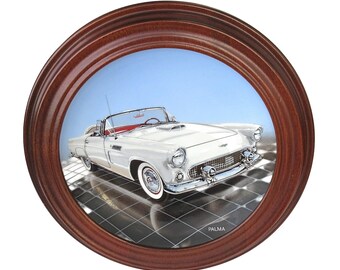 1956 T-BIRD Collector Plate '88 Delphi 89 Dream Machine Philip