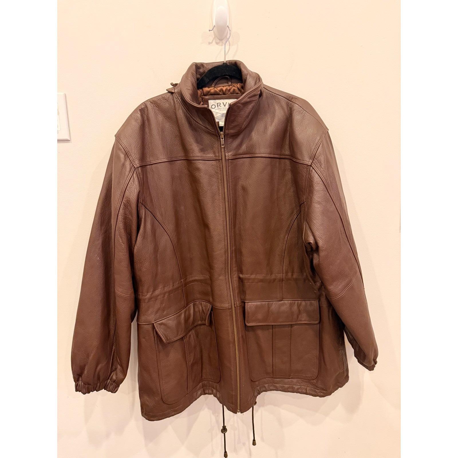 値下げする Orvis 100%羊革ジャケット XXL 【公式通販】