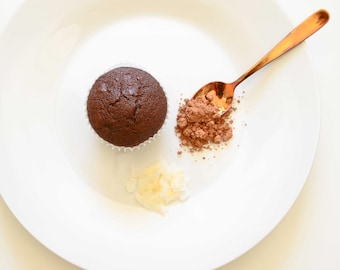 Rezept für Schoko-Muffins | Vegan & Glutenfrei | Hergestellt aus natürlichem Zucker