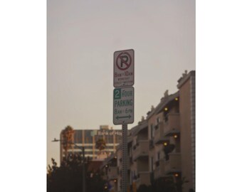 LA Parking | Wall Art Print, Urban Street Photography