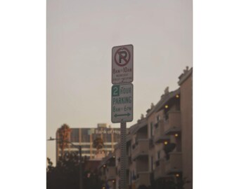 LA Parking | Canvas, Urban Street Photography