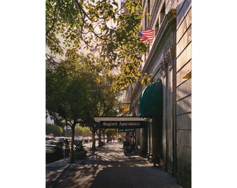 Sun-Kissed in K-Town | Wall Art Print, Urban Street Photography