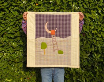 Patchwork Quilted Baby Blanket