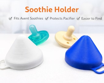 Soothie Schnullerhalter Kappe - Passend für Avent Soothies, Easy Grip Zubehör