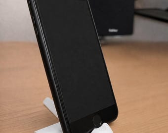 3D Gedruckter Flugzeug Telefon Ständer - Luftfahrt Schreibtisch Halter, Minimalistisches Flugzeug Dock, Pilot Geschenk
