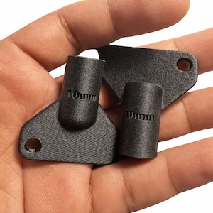 10mm Pocket Socket Keychain | Hand Turn Wing Nut Tool, 3D Printed PETG