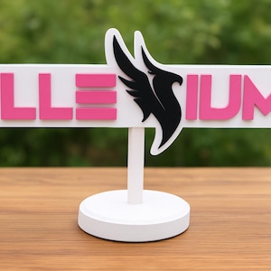 ILLENIUM Inspired Standing Desk Wall Art Hanging Printed EDM DJ Sign