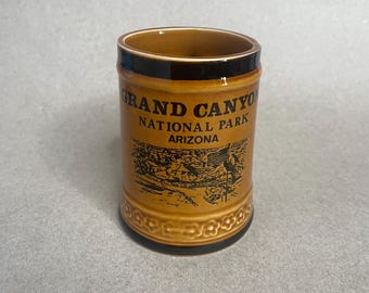 Vintage Grand Canyon National Park Arizona Ceramic Mug The Watchtower