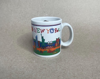 New York NY 90’s City Scene Scenic City Merchandise Cup Coffee 4oz Mug