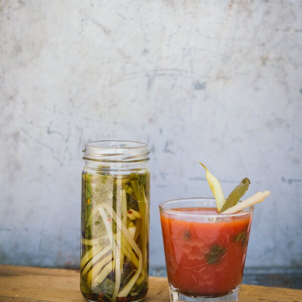 Pickled Ramps -- A Wild Mountain Havest