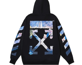 Urban Graphic Arrow Hoodie | Y2K Grunge Streetwear