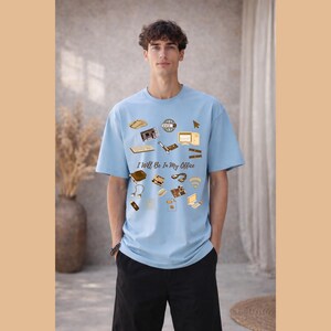 Je serai dans mon bureau | Couleurs Confort | graphiques techniques vintage | coupe décontractée unisexe | chemise humour codeur