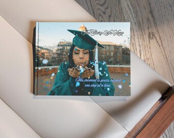Custom Graduation Storybook, Personalized Graduation Gift, Senior Photo Storybook, Graduation Memory Book Keepsake