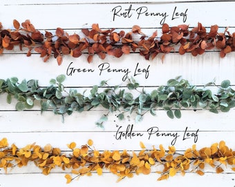 Everyday Home Decor Garland-Modern Farmhouse Decor-Garland for Fireplace Mantel-Rustic Table Decor-Table Runner-Garland Greenery for Wedding
