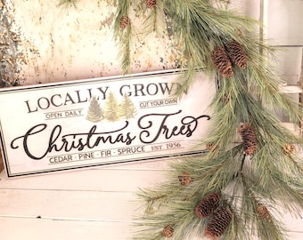 Christmas Garland-NORTHERN PINE Garland-Pinecone Garland-Christmas Greenery-Modern Farmhouse Christmas Garland-Winter Mantle Garland