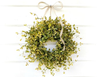 MINI Window Wreath-Wedding Greenery Decor-Wedding-Wreath-Boho Wedding Wreath-Small Wreath-Rustic Wedding Table Decor-Wedding Centerpiece