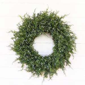 Wire Wreath Frame, Green, 19-3/4-Inch 