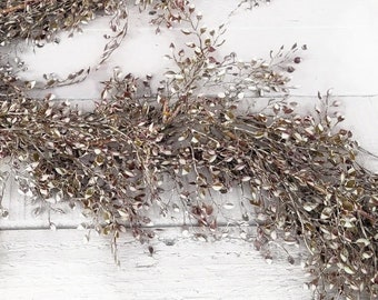 Boho Wedding-Plum Greenery Garland-Artificial Plum Lunna Garland for Wedding Ceremony-Backdrop Garland-Table Decor-Aisle Décor-greenery