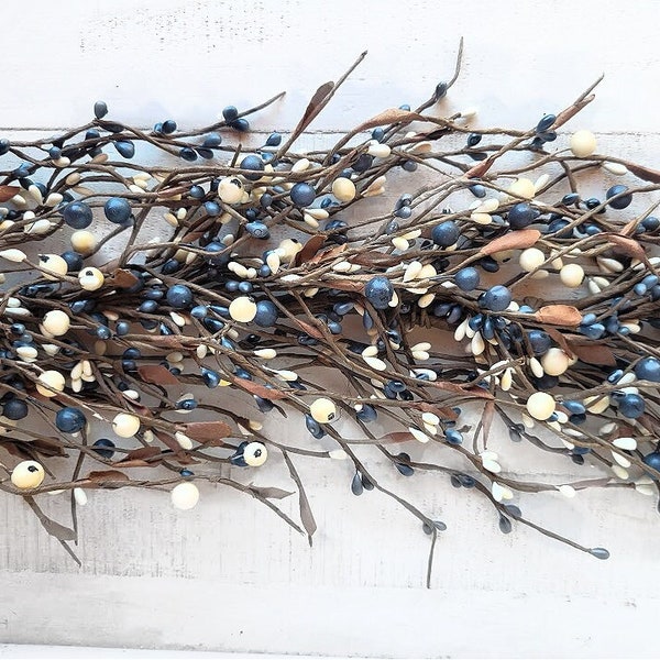 Dusty Blue Garland Etsy