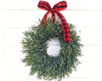 MINI Wreath-Window Wreath-Greenery Wreath-Modern Farmhouse Décor-GREEN ASH-Farmhouse Wreath-Pantry Door Wreath-Chair Wreath-Small Wreath