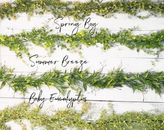 Wedding Table Decor-Tablescape-Wedding Garland-Greenery-Table Runner-Summer Wedding Decor-Boho Wedding-Modern Wedding Decor-Arbor Greenery