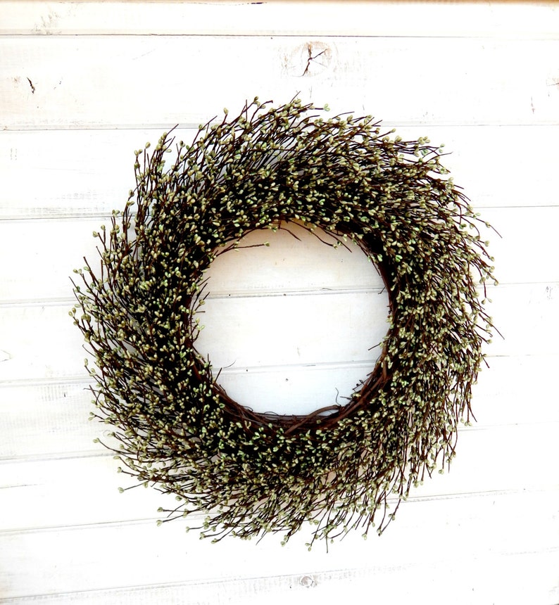 Christmas Wreath-Winter Wreath-Holiday Door Wreath-Large Wreath-Mantel Wreath-Fireplace Wreath-LARGE GREEN Wreath-Fall Door Wreath-Gifts