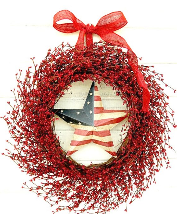 Summer Wreaths Patriotic Door Wreath July 4th Wreath Summer Decor 4th July Wreath Holiday Wreath Usa Door Wreath Military Wreath Gifts