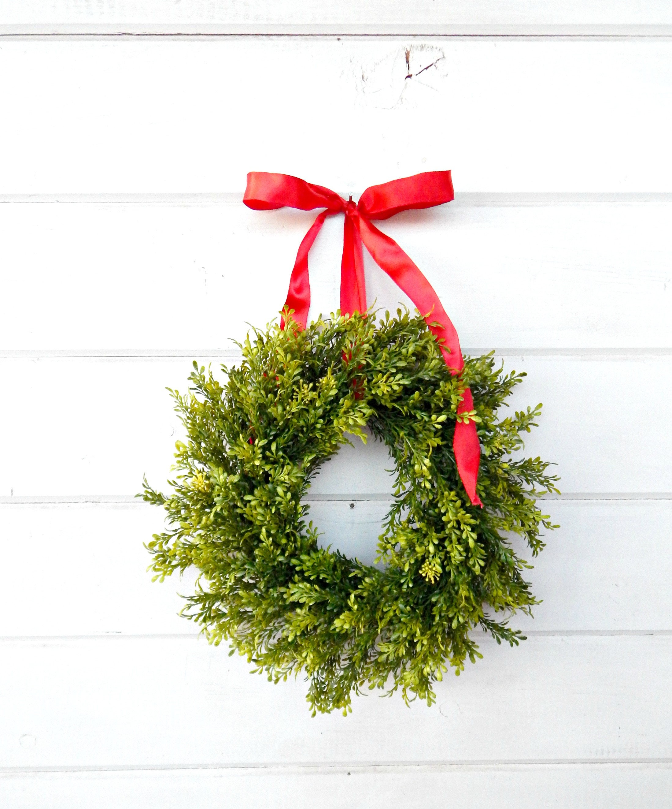Mini Window Wreath Tea Leaf Wreath Mini Farmhouse Wreath