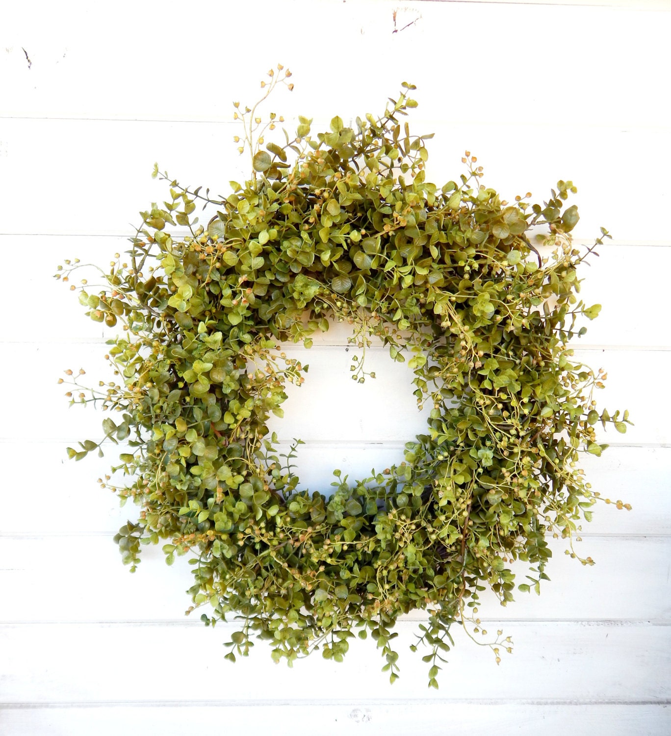 Summer Wreath Eucalyptus Wreath Summer Door Decor Fall Door Wreath