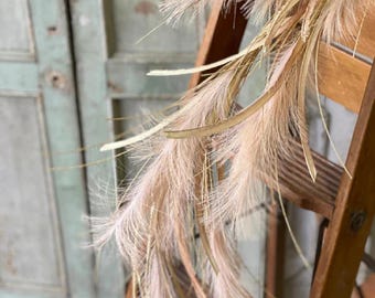 Pampas Grass Garland-Boho Garland Decor-Boho Living Room Decor-Fall Garland Decor-Boho Wedding Decorations-Fall Home Decor-Fall Table Runner