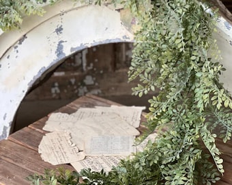 Greenery Garland-Spring Greenery for Mantle-Wedding Greenery-Summer Garland-Wedding Garland for Tables-Archway Greenery-Wedding Table