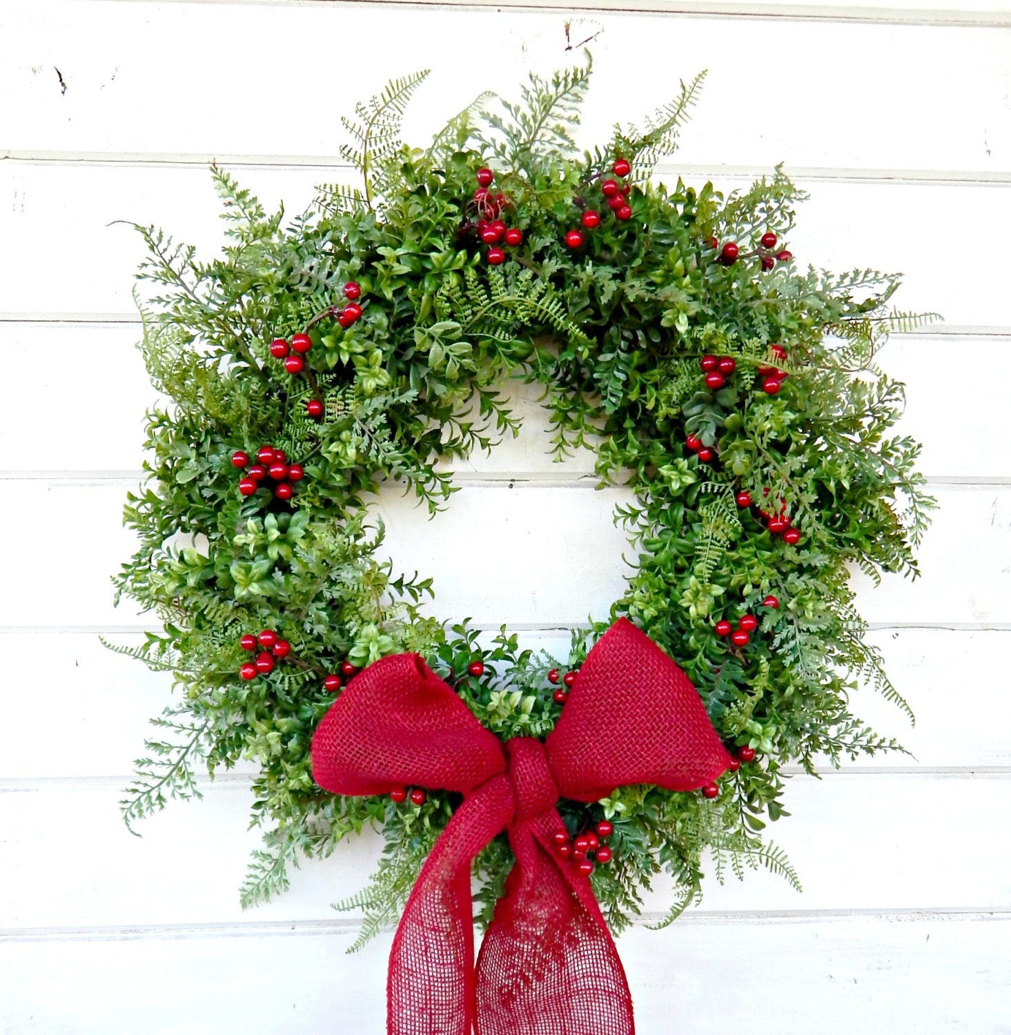 Valentine Wreath Winter Wreath Greenery Wreath Valentine